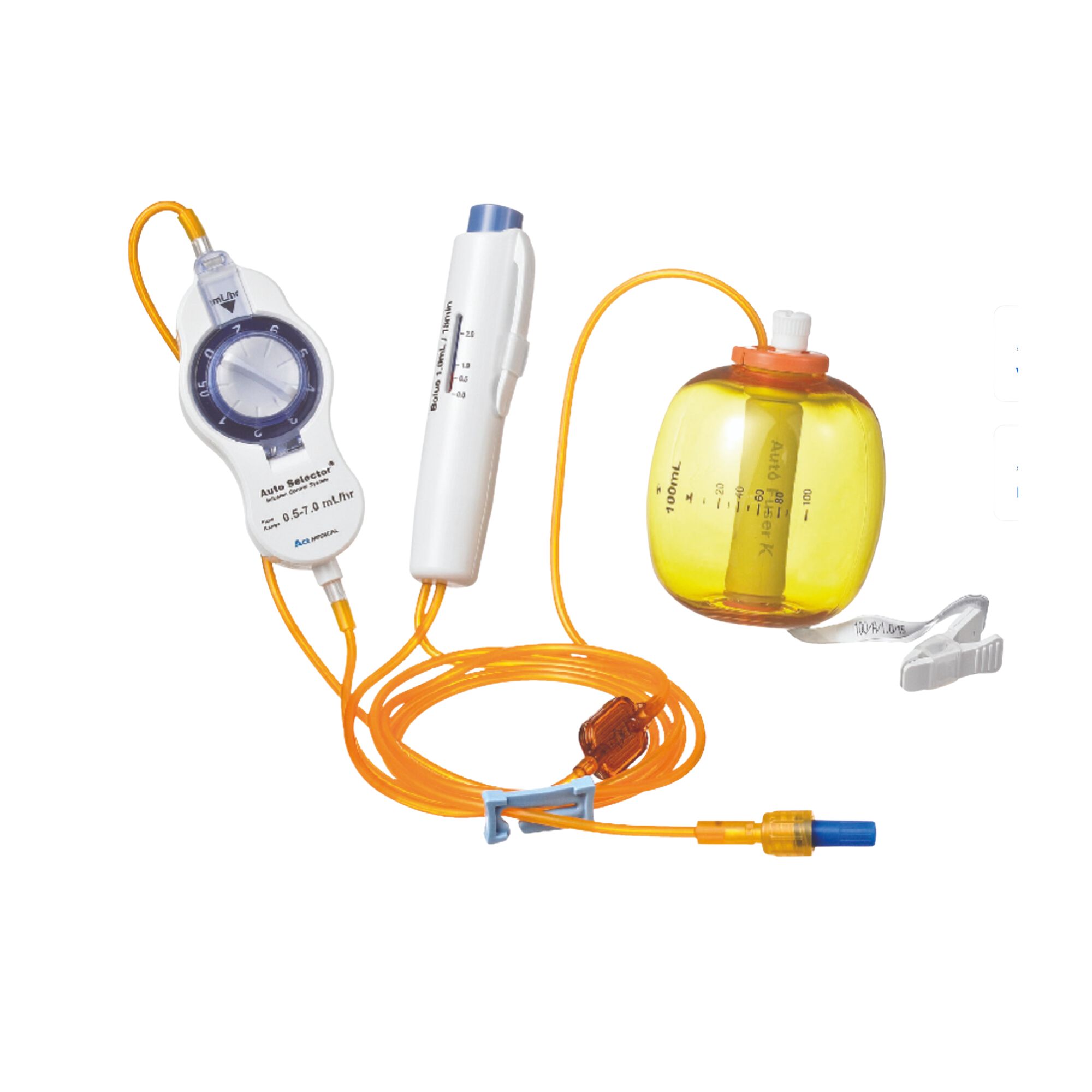 Autoselector K Infusor 400 ml . 5ml/hr + Bolo 5 ml/30 min